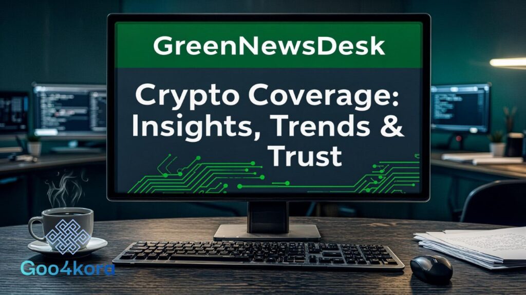 GreenNewsDesk Crypto Coverage Insights, Trends & Trust